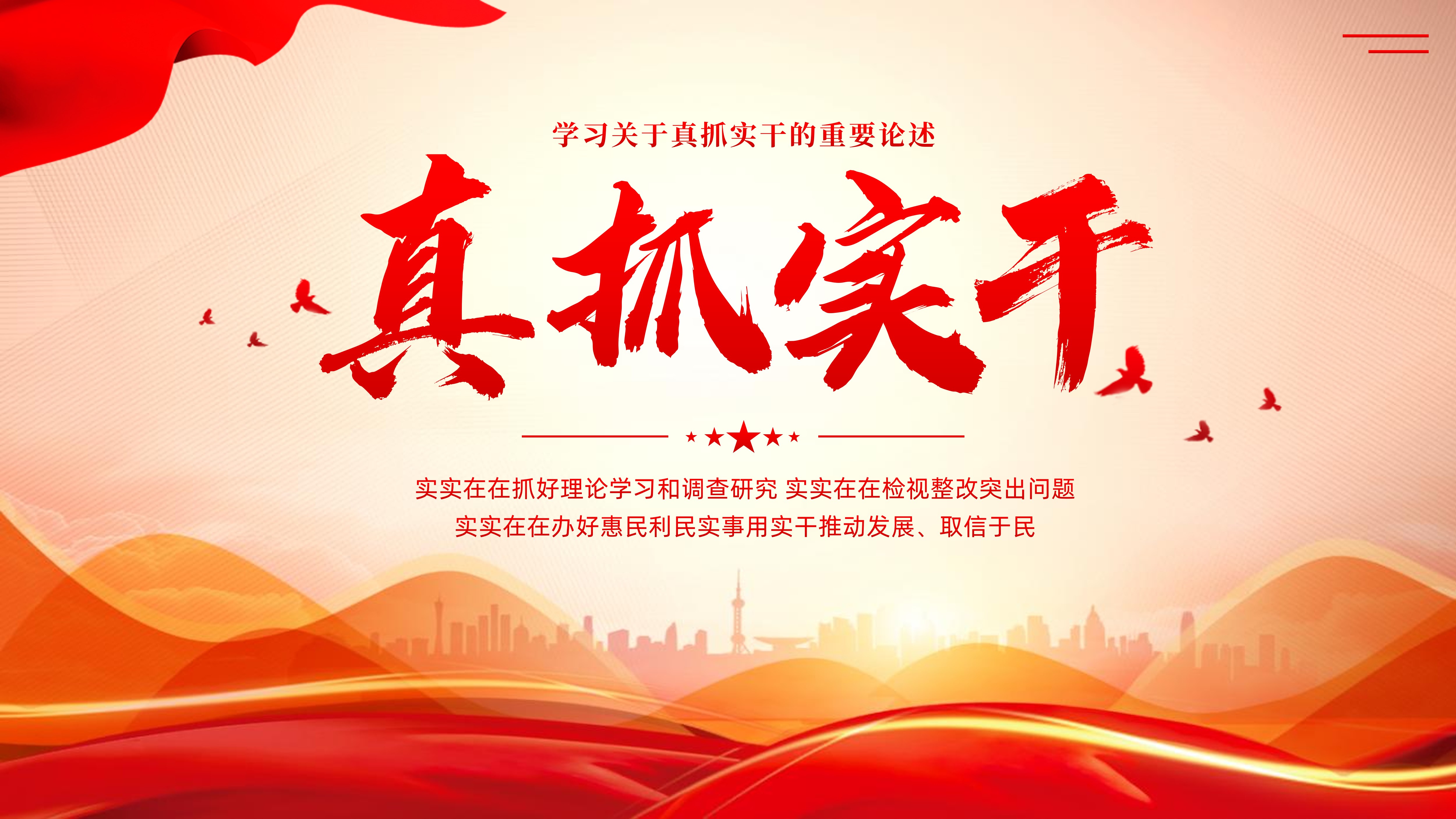 学习关于真抓实干的重要论述PPT课件第二批主题教育党支部书记讲党课PPT课件