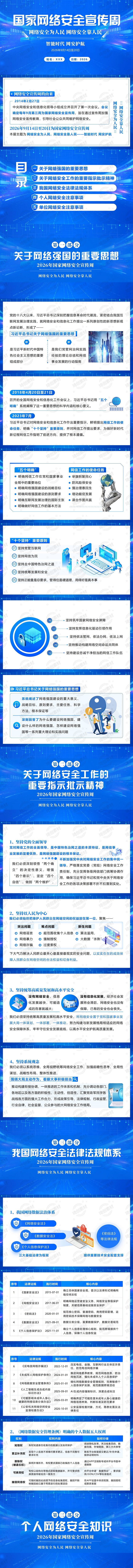 9月主题党日活动党课：个人单位网络安全注意事项 2026年国家网络安全宣传周