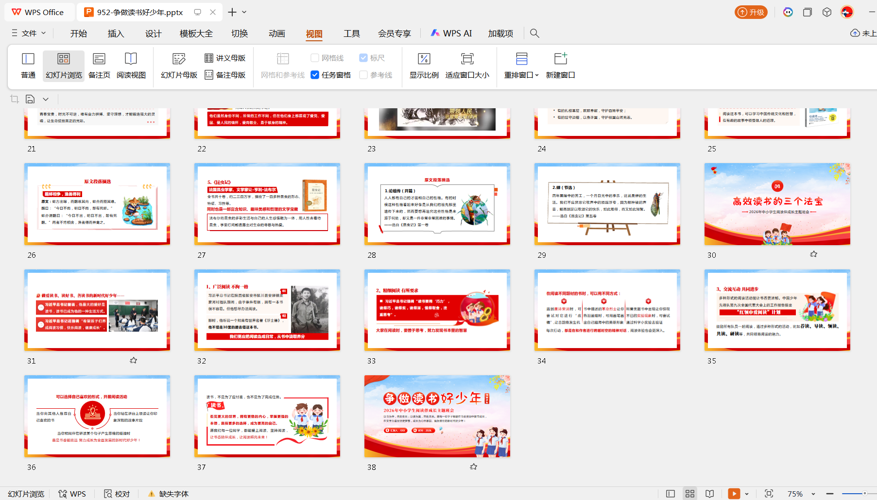 中小学生必读名著导读德育备课素材